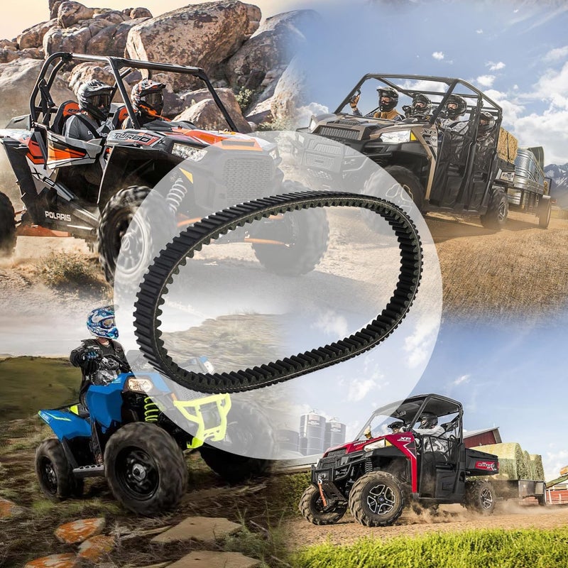 MOTOBULL 3211149 CVT Drive Belt Compatible with 2013-2019 Polaris Ranger XP 900 / XP 900 Crew，2016+ Polaris Ranger 570 - Image 4